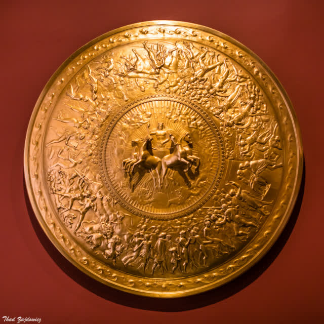Shield of Achilles designed by John Flaxman, 1846.