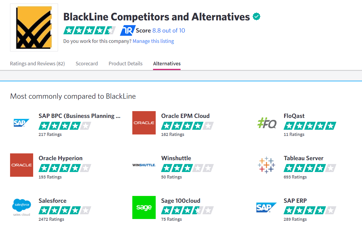 11 BEST BlackLine Alternatives And Competitors: A Comparison