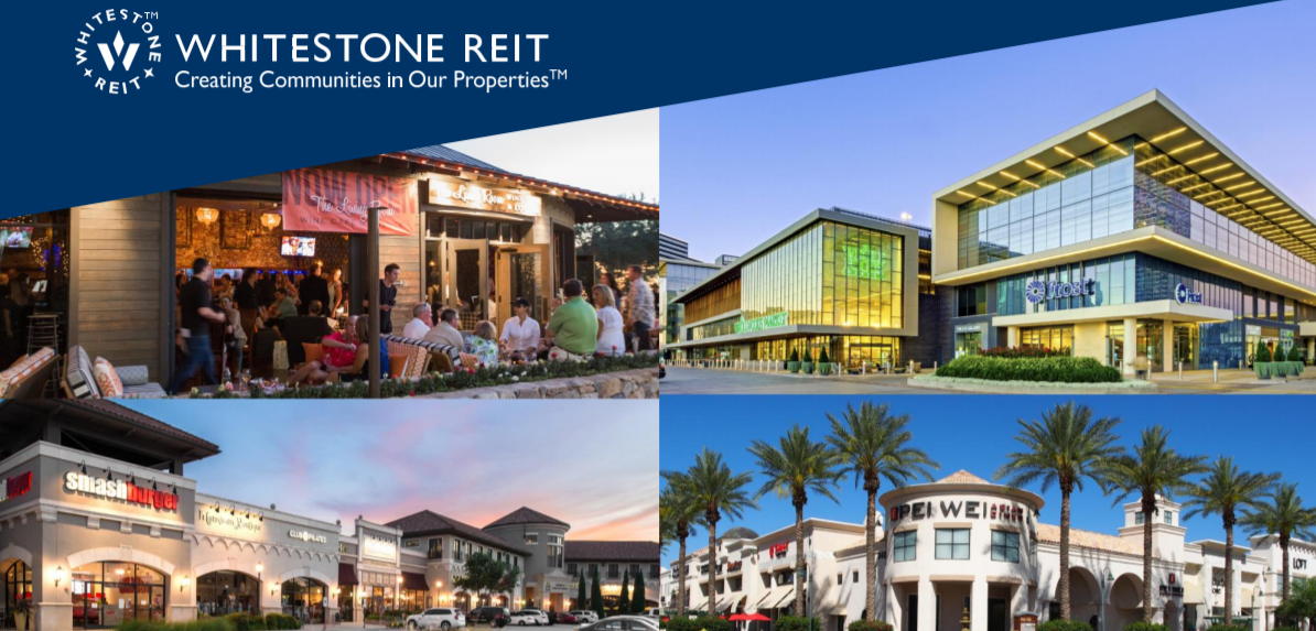 Why Whitestone REIT Is A Strong Buy (NYSE:WSR) | Seeking Alpha