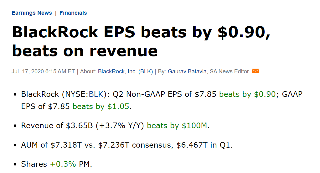 My First Half Review Of 2020 For Our U.S. Stocks - COVID Style ...