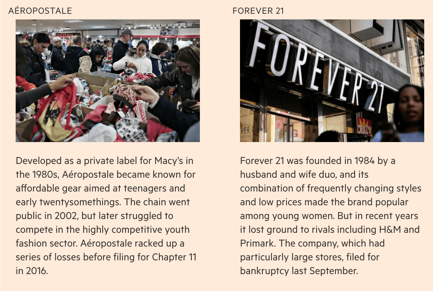 Why I'm Not Surprised Forever 21 Has Filed for Bankruptcy