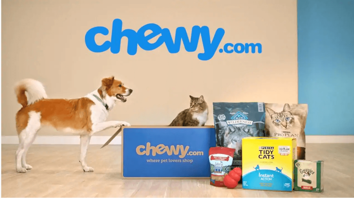 Chewy dot com stock sale