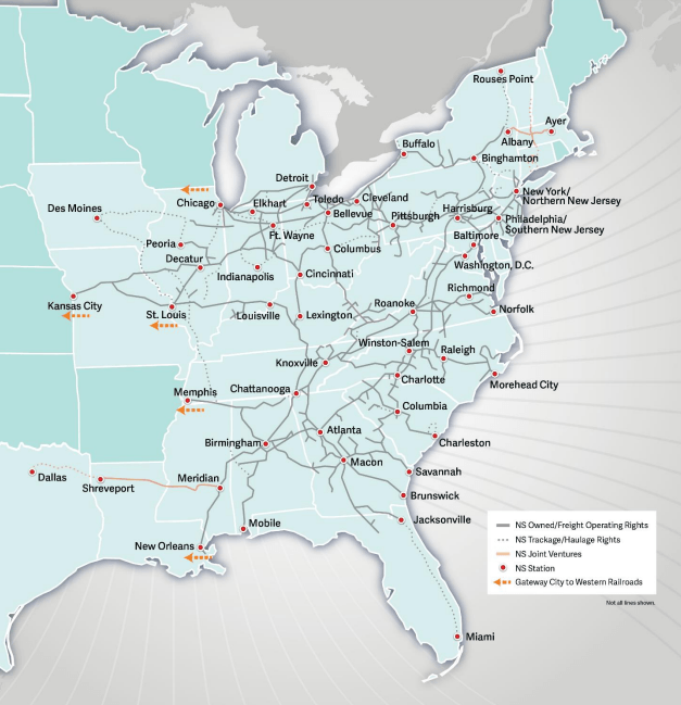 Norfolk And Southern NSC stock analysis (A Cash Cow) - Sven Carlin