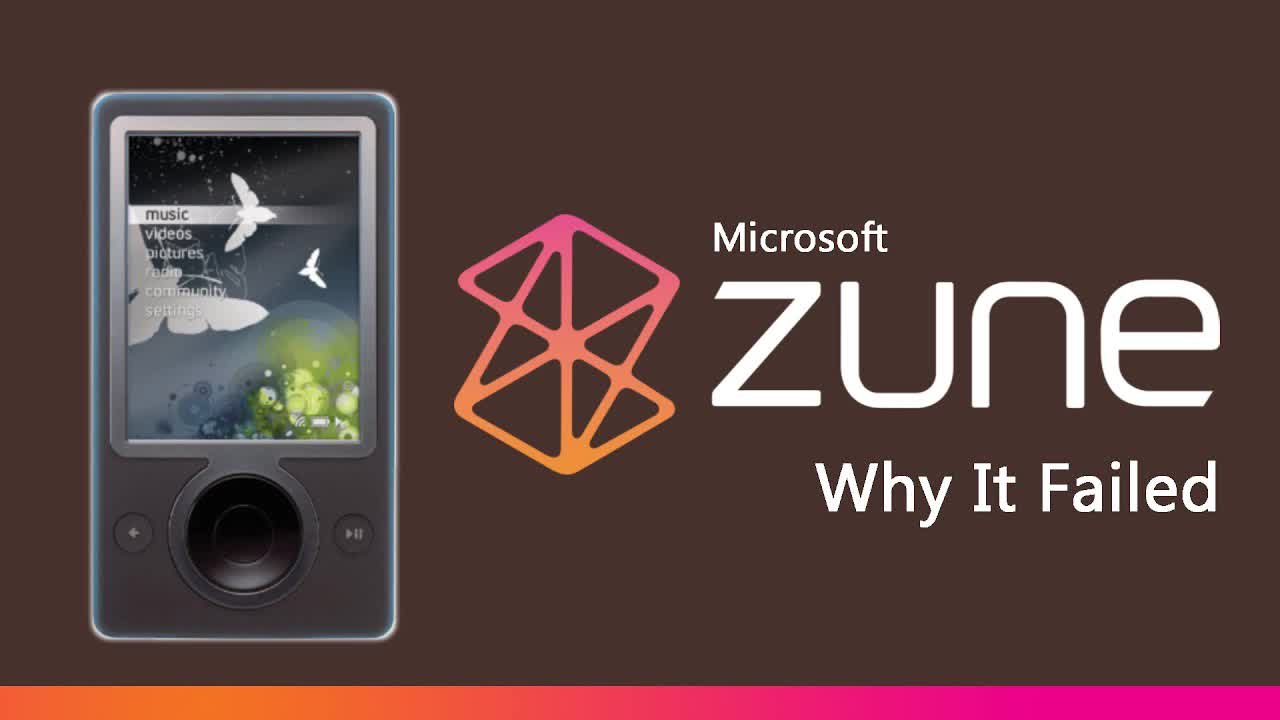 microsoft zune failure case study