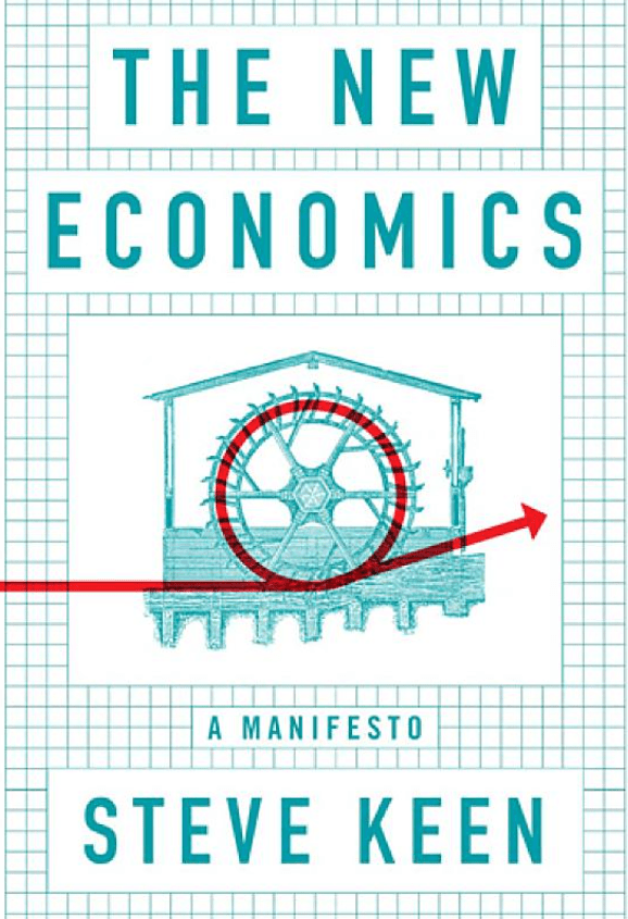 Book cover, The New Economics, Manifesto, Steve Keen