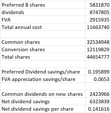 Excel math with data from company filings
