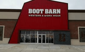 Boot Barn - In addition to Boot Barn making a corporate