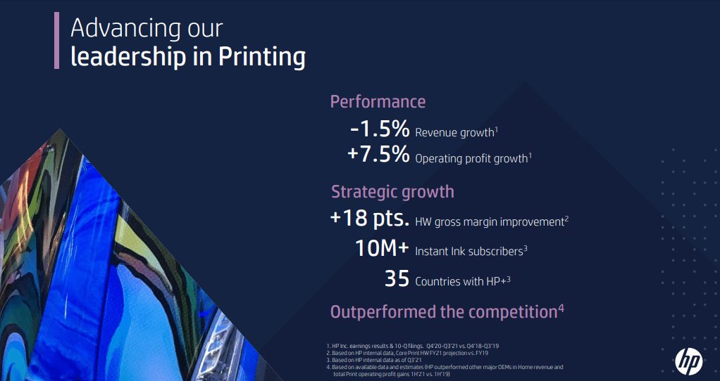 Hp Stock Is Printing Money Nyse Hpq Seeking Alpha