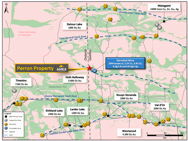 gold mines in canada