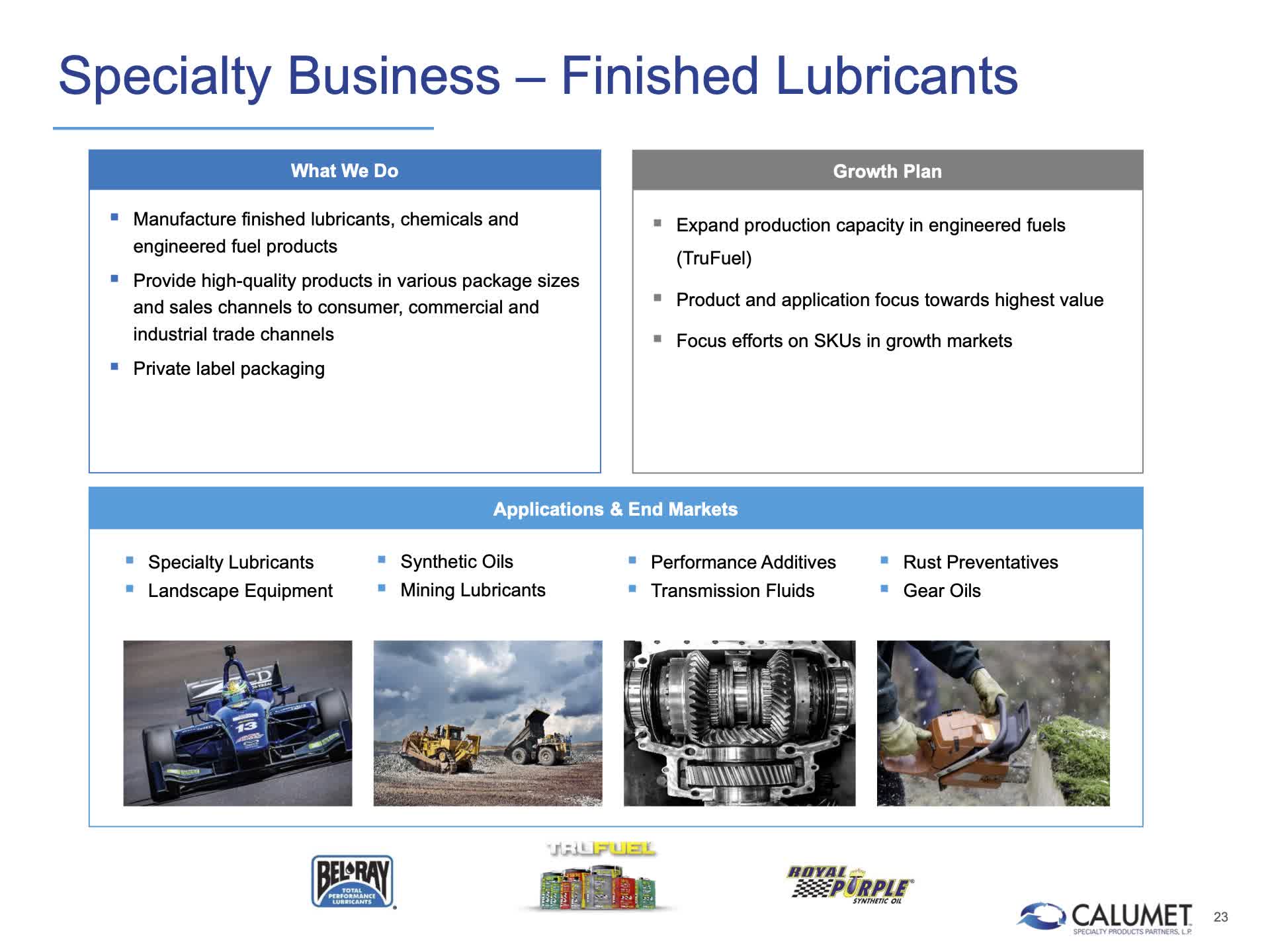 Calumet Specialty Products Stock Calls All Aboard (NASDAQCLMT