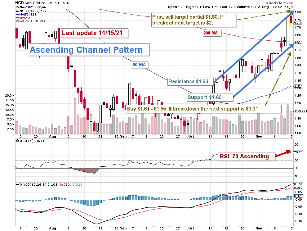 New Gold Stock Progressing Slowly (NYSENGD) Seeking Alpha
