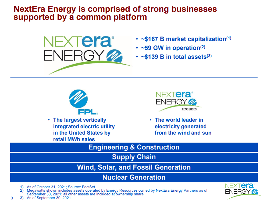 NextEra Energy Future Of Renewable Energy Conglomerates (NYSENEE