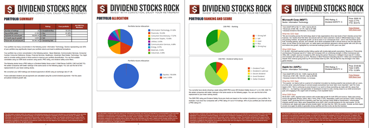 Dividend stock rock