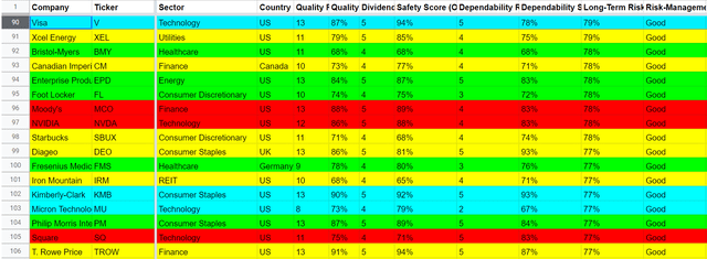 Visa Long-Term Risk Management