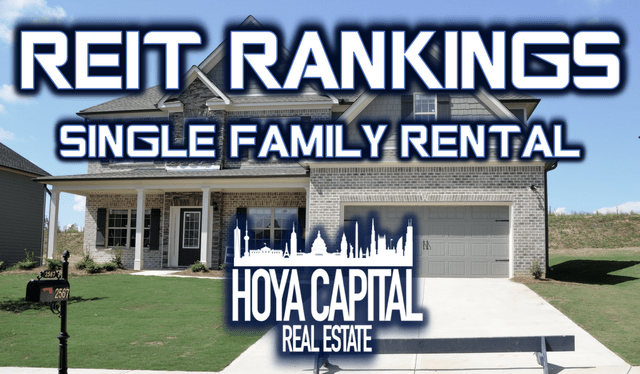 single family rental REITs