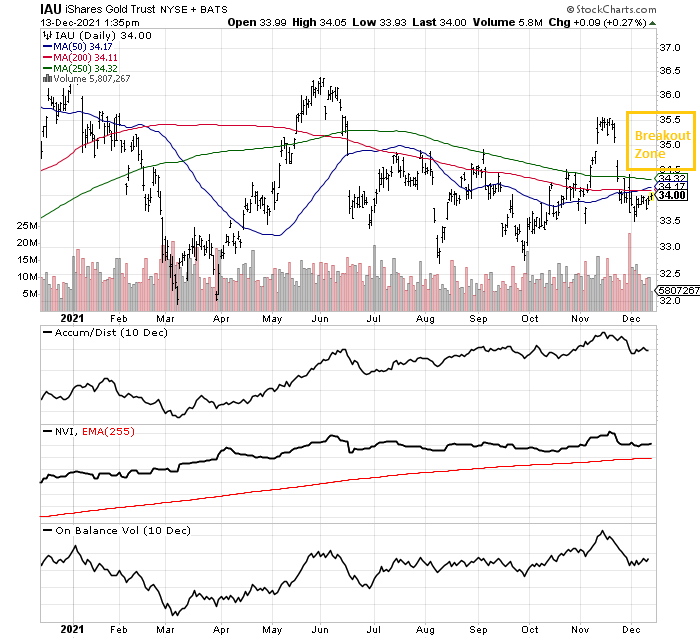 Iau Gold Etf Price