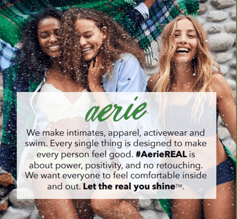Intimates line Aerie spurs sales growth at American Eagle