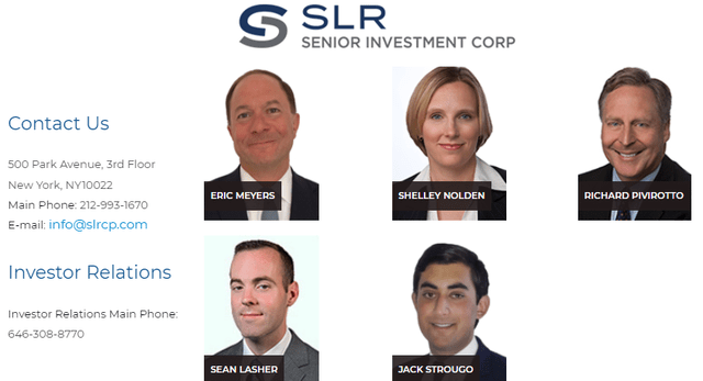 SLR Senior Investment management