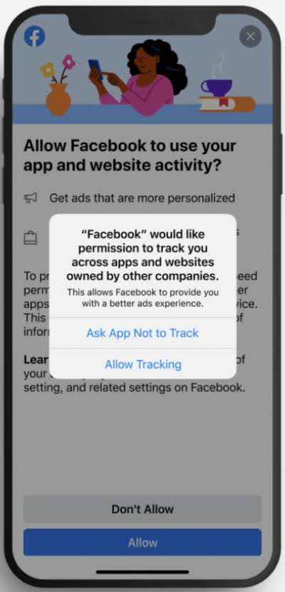 Facebook privacy prompt 2