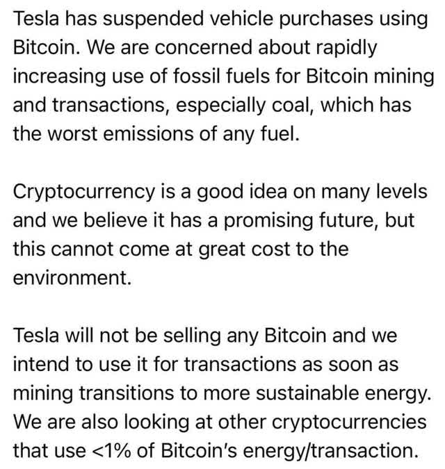 Tesla Dogecoin And Bitcoin Mysteries Untold Nasdaq Tsla Seeking Alpha