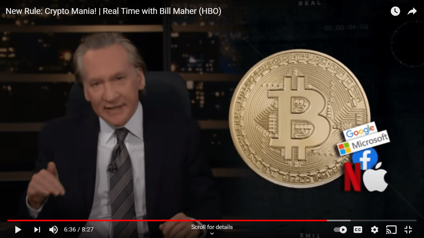 bill maher crypto currency