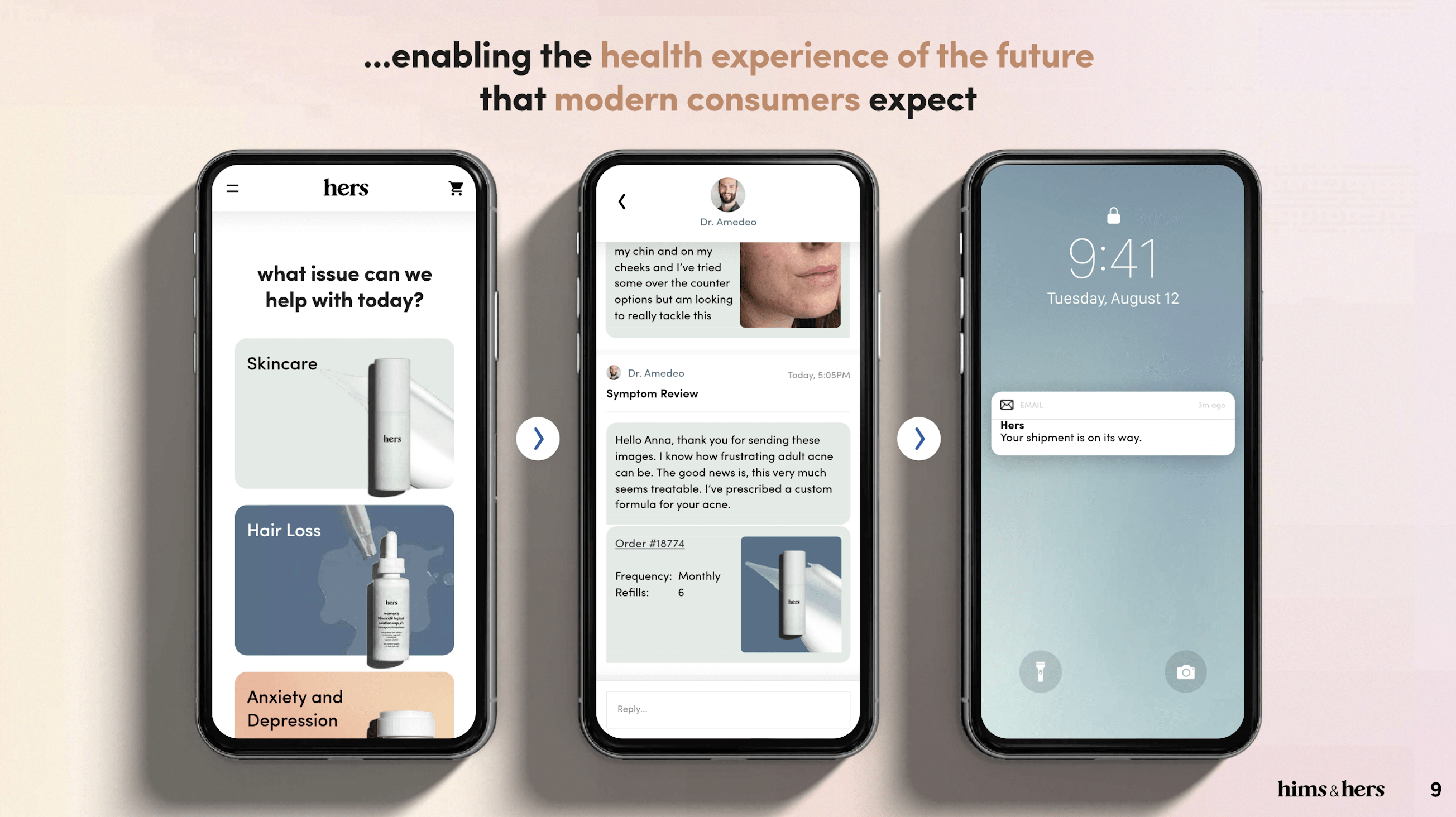 Hims launches Hers, a telemedicine brand for women's health