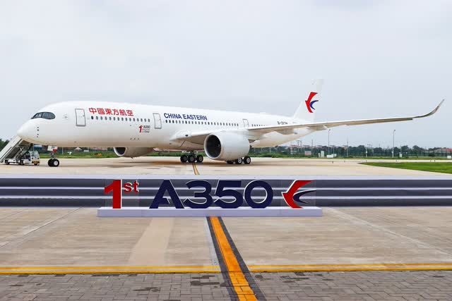 The First A350 Delivered From China to China Eastern Airlines