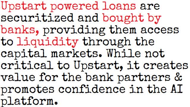 Upstart powered loans provide access to capital markets