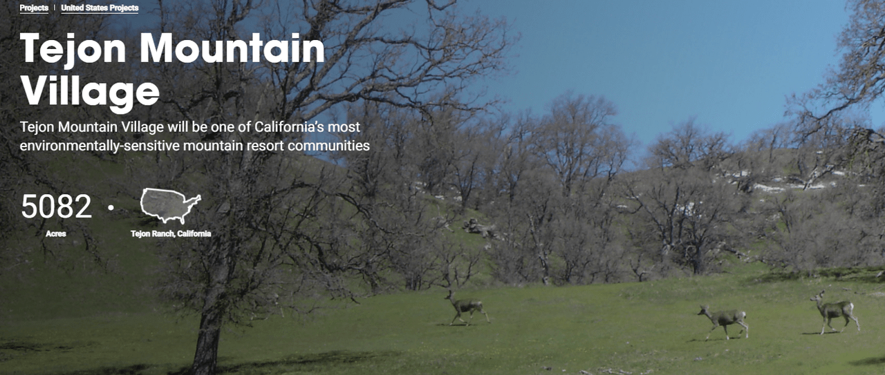 Tejon Ranch Stock Owning A Californian Mountain Range (NYSETRC