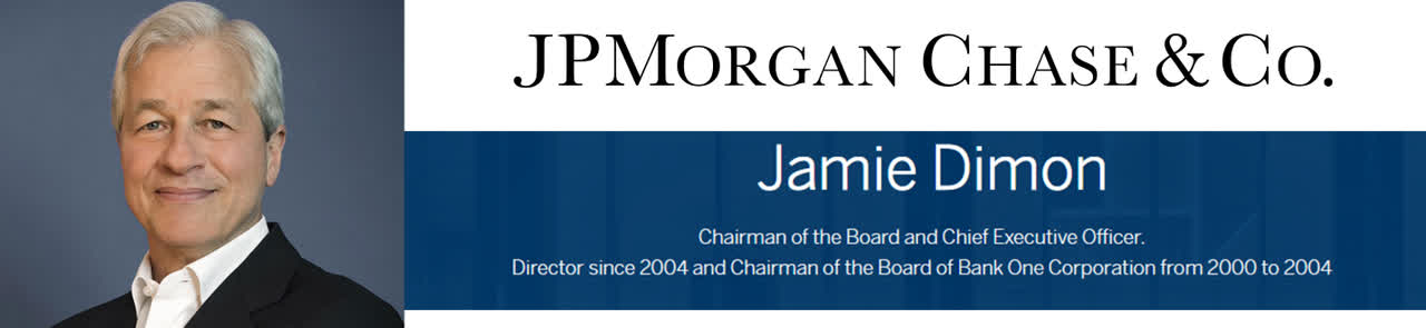 Jamie Dimon, CEO, JPMorgan Chase