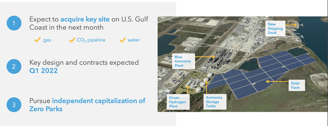 New Fortress Hydrogen Project on U.S. Gulf Coast
