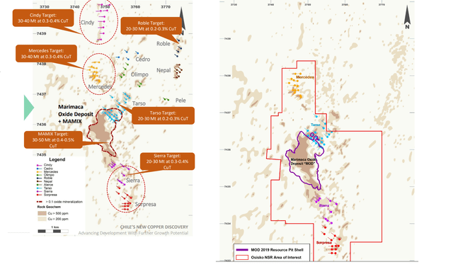 Marimaca Copper Project Resource Upside & NSR Area of Interest