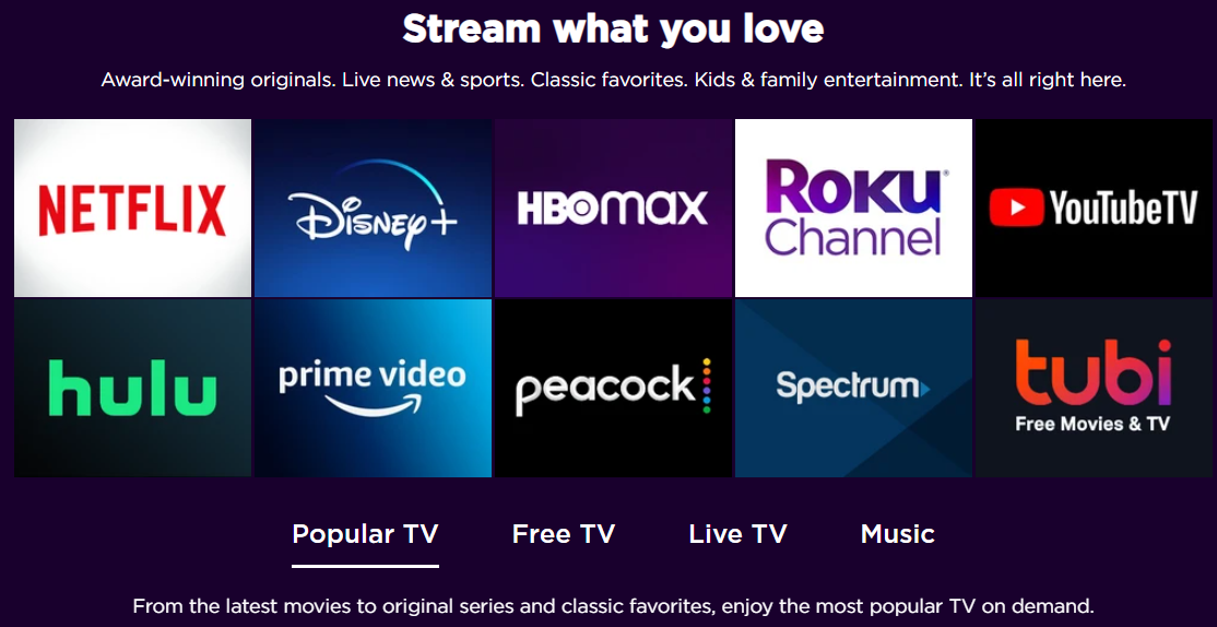 Best Roku channels 2023