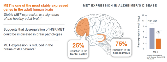 MET expression slide