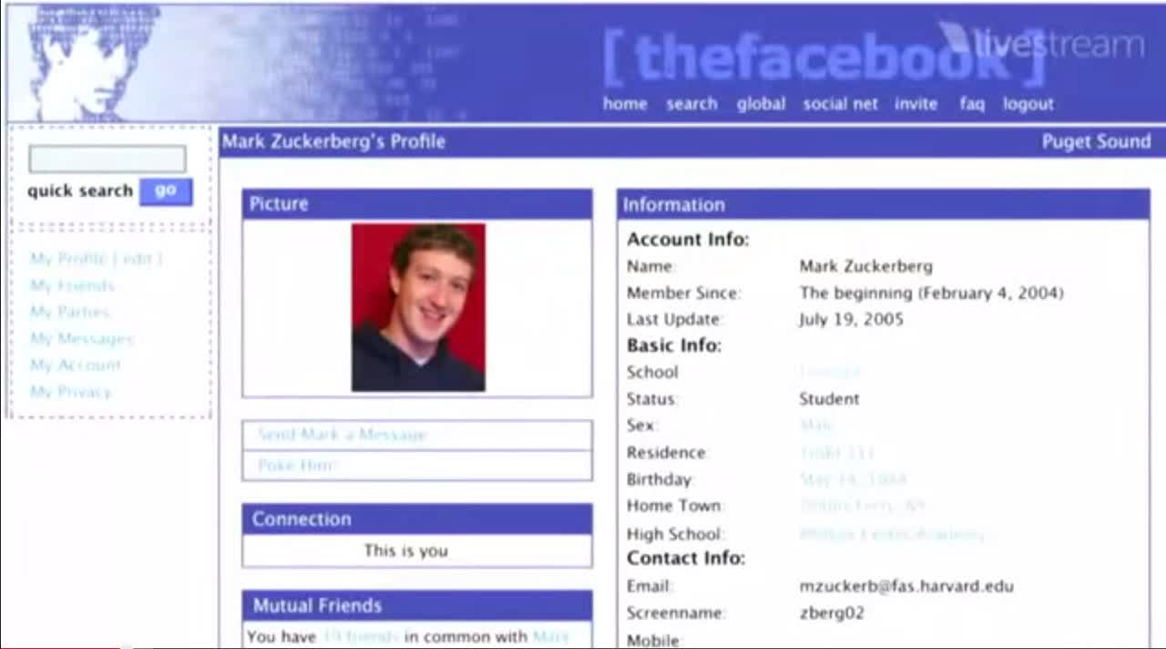 Facebook 2004