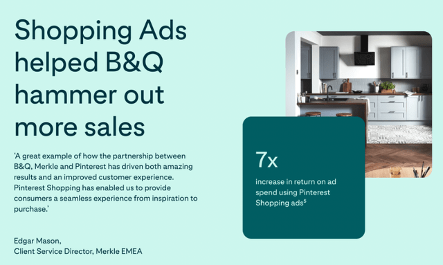 Pinterest offers shopping ads