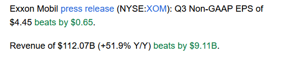 XOM results