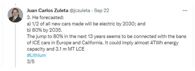 Comment on interview of Elon Musk