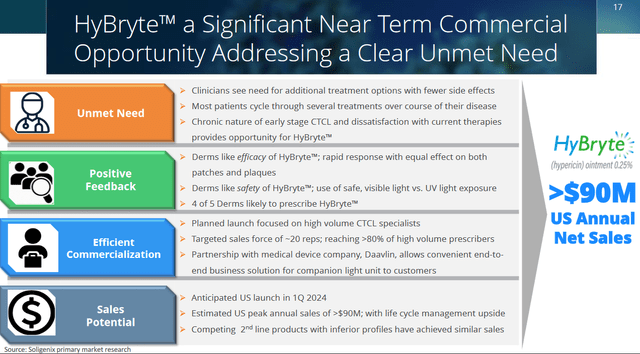 Commercial Opportunity slide