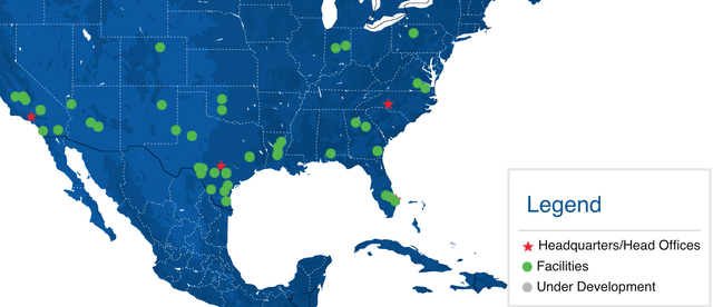 GEO Group Facilities Map