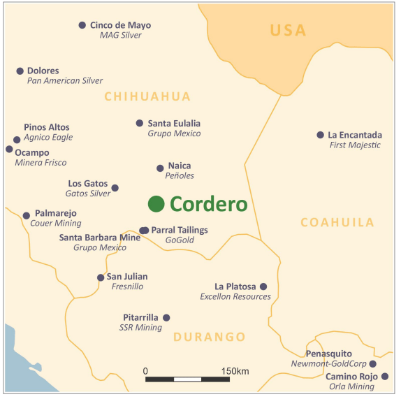 Cordero map