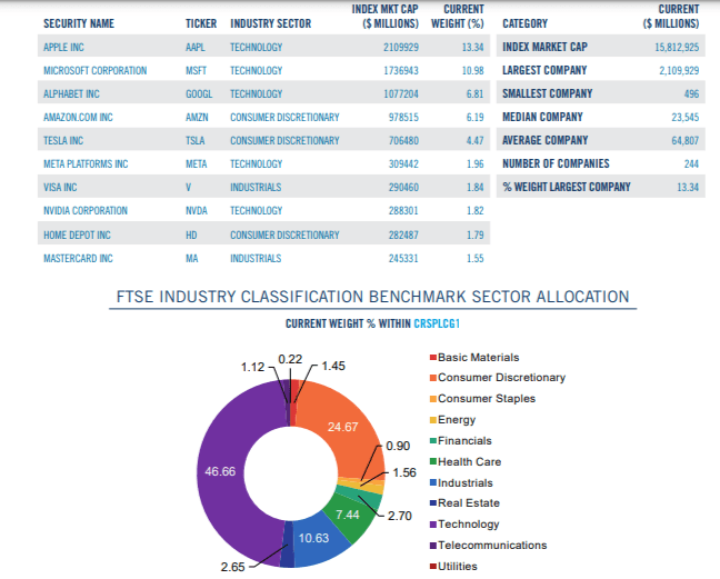 VUG's portfolio holdings