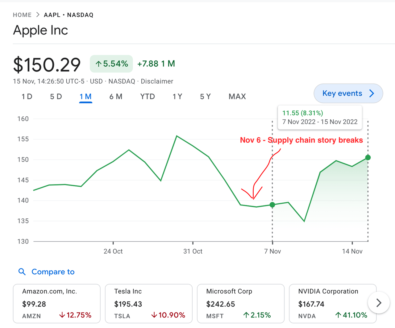 Apple rally after negative report