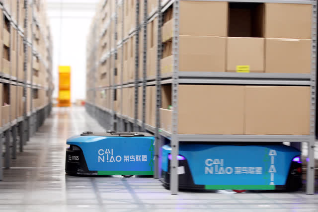 Alibaba Cainiao Logistics Robots