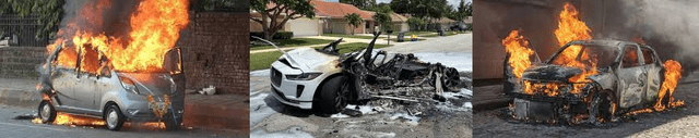 EV battery-caused fires