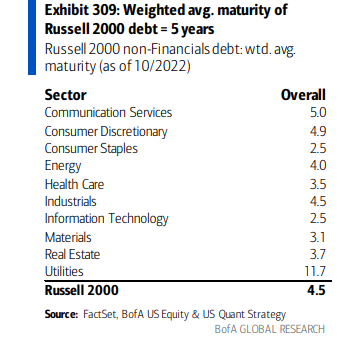 Small-Cap Staples: Refinancing Risk