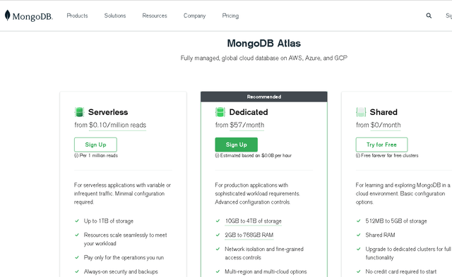 a price increase for mongodb software is urgently needed
