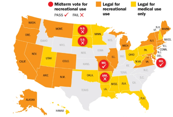 Cannabis legalization in the USA