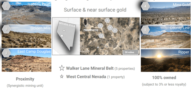 Fortitude Gold exploration targets