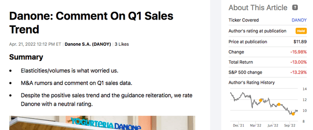 Comment On Q1 Sales Trend